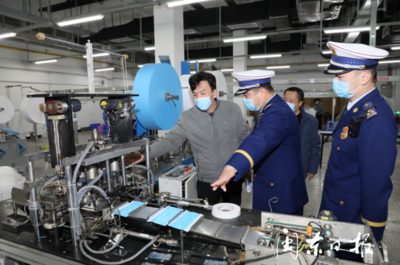 消防部門為防疫產(chǎn)品生產(chǎn)企業(yè)提供消防服務(wù)